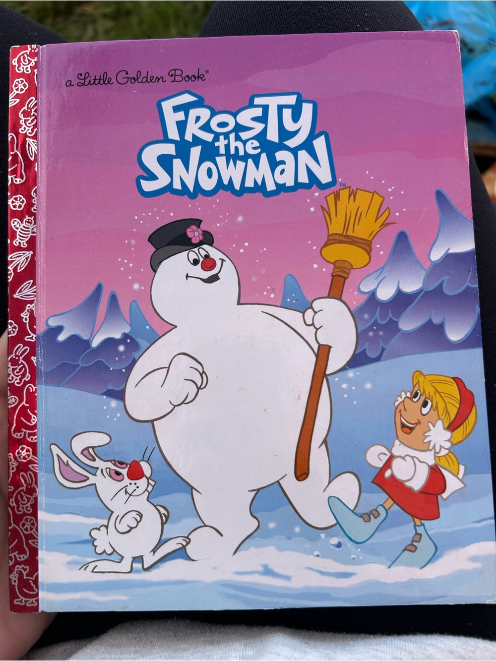 Frosty the Snowman Little Golden Book Hardcover Christmas Holiday Story Book